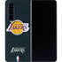 NBA Los Angeles Lakers Black Primary Logo Galaxy Z Fold4 5G Skin